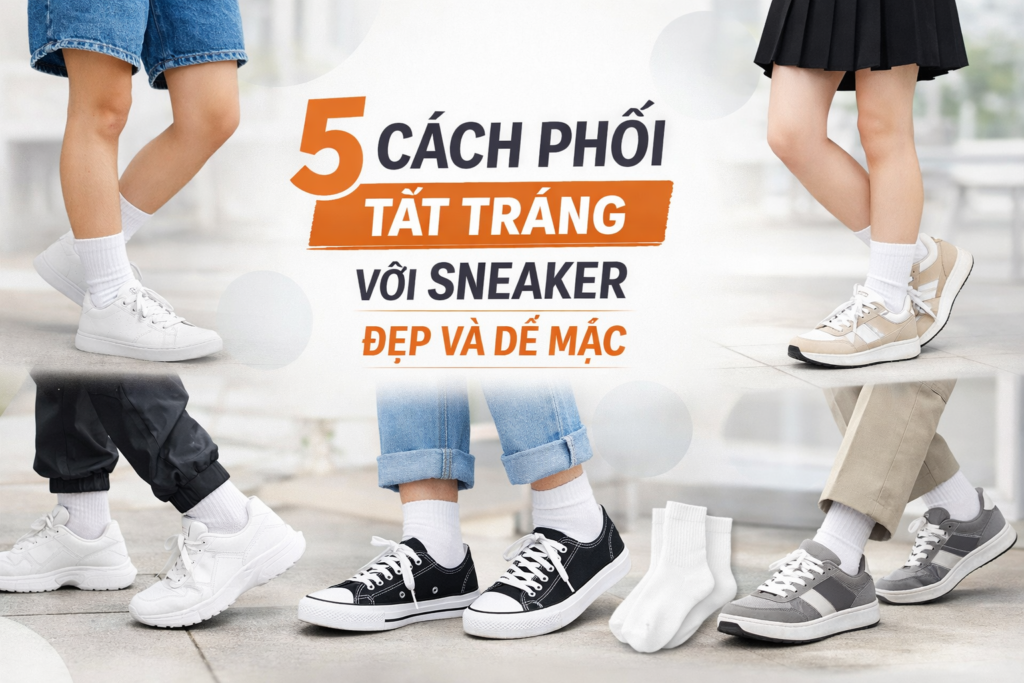 5 ways to style white socks